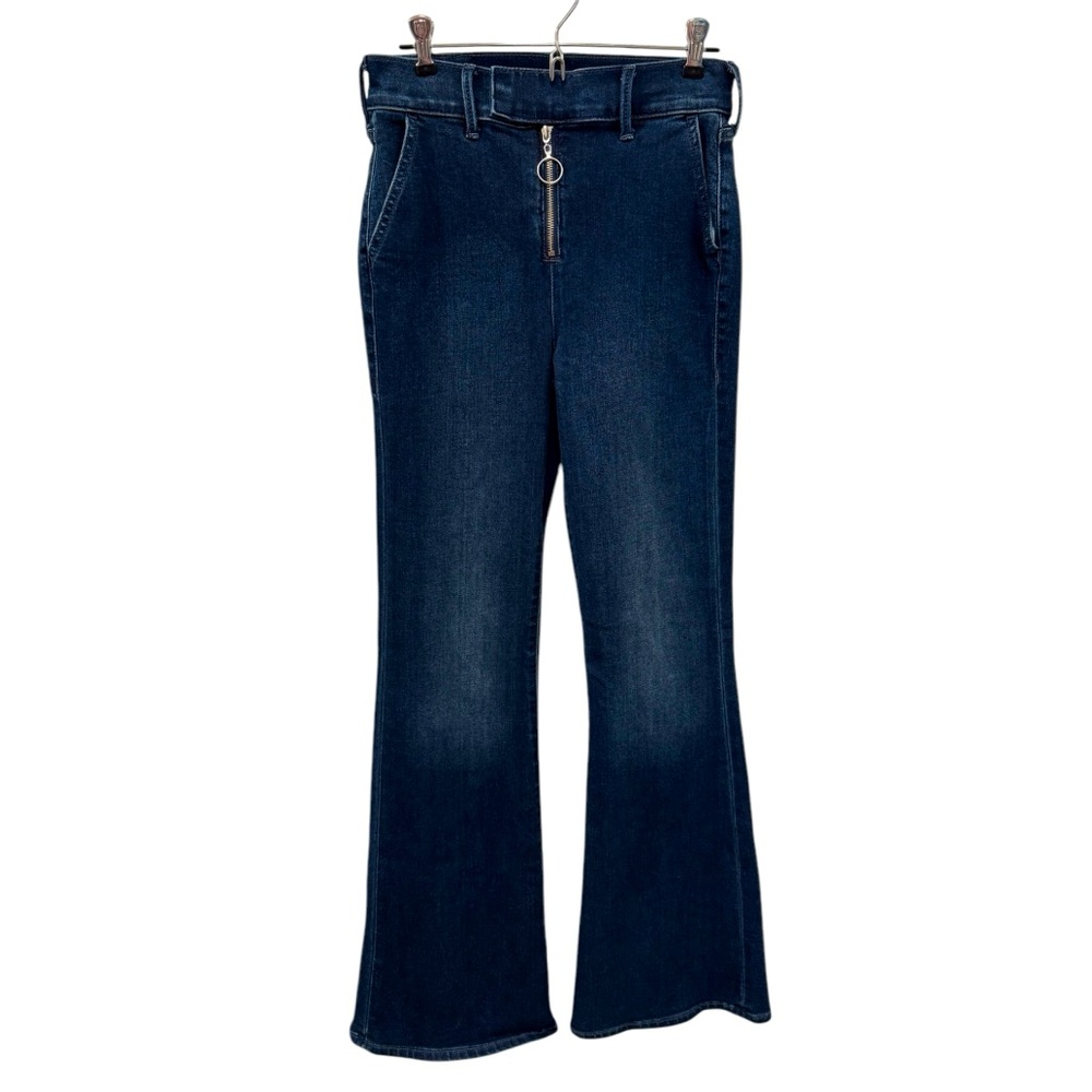 Women’s—True Religion “FEY,” Dark Blue High Rise Modern Flare Jeans. Size 29.